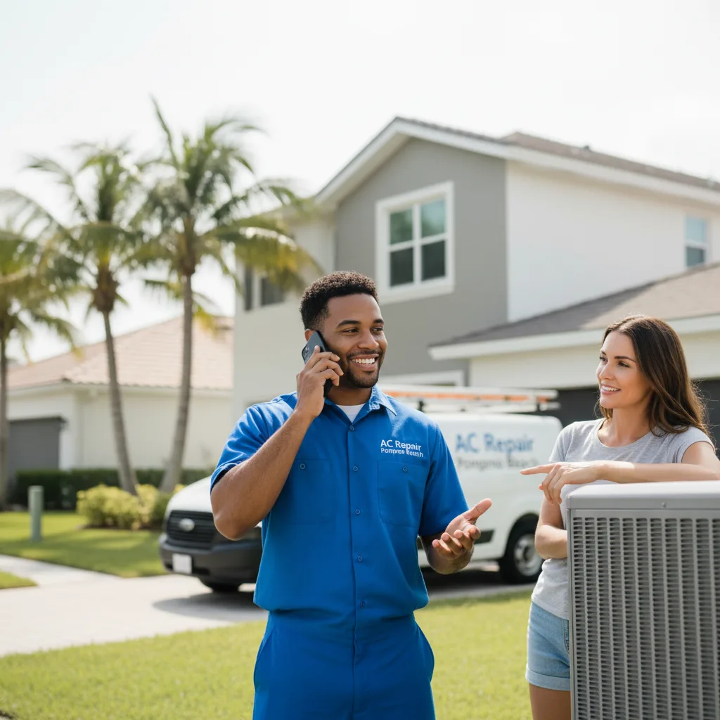 AC Repair Pompano Beach customer support in Langley